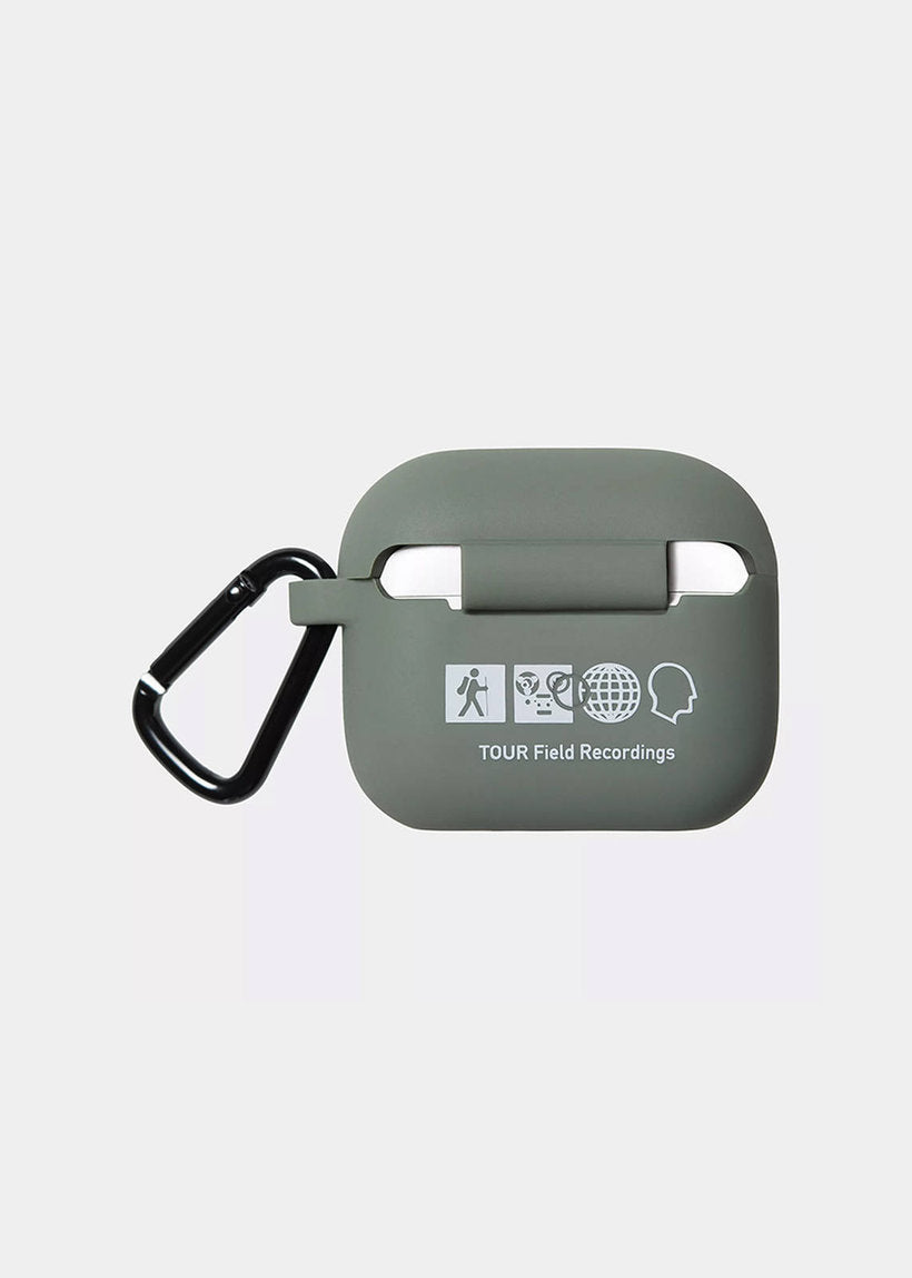 Carhartt WIP I034916 Tour AP3 smoke green/grey silicone airpods case