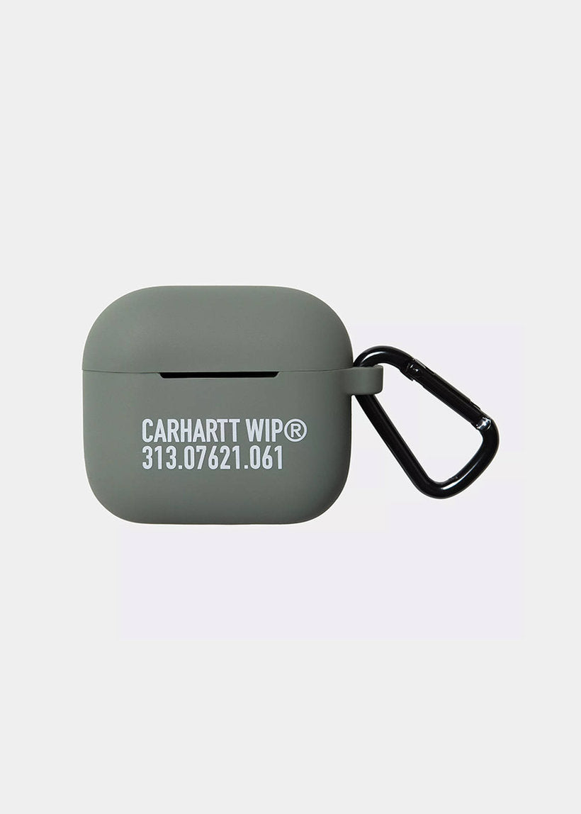 Carhartt WIP I034916 Tour AP3 smoke green/grey silicone airpods case