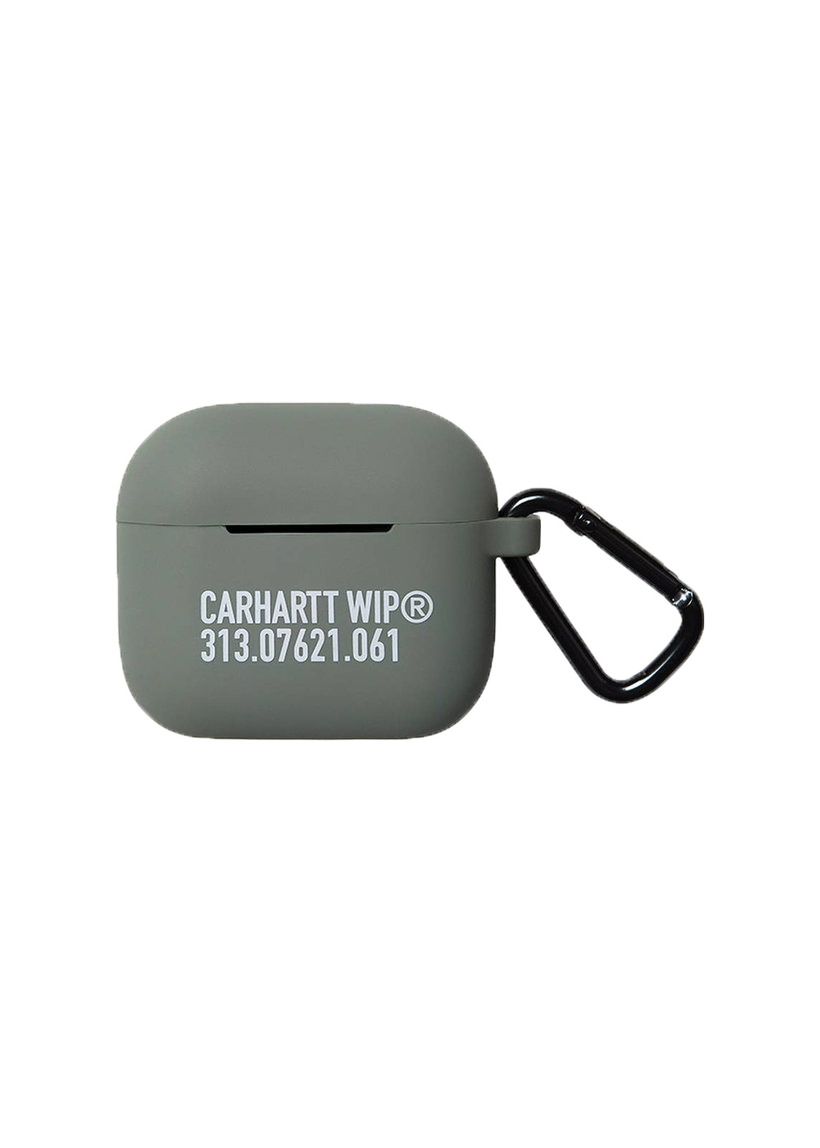 Carhartt WIP I034916 Tour AP3 smoke green/grey silicone airpods case