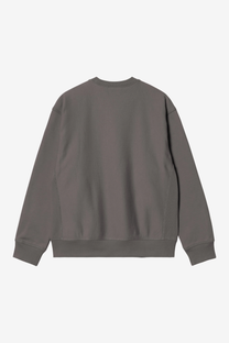 Carhartt WIP I025475 American Script porphyry sweatshirt
