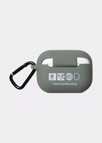 Carhartt WIP I034916 Tour APP smoke green/grey silicone airpods case