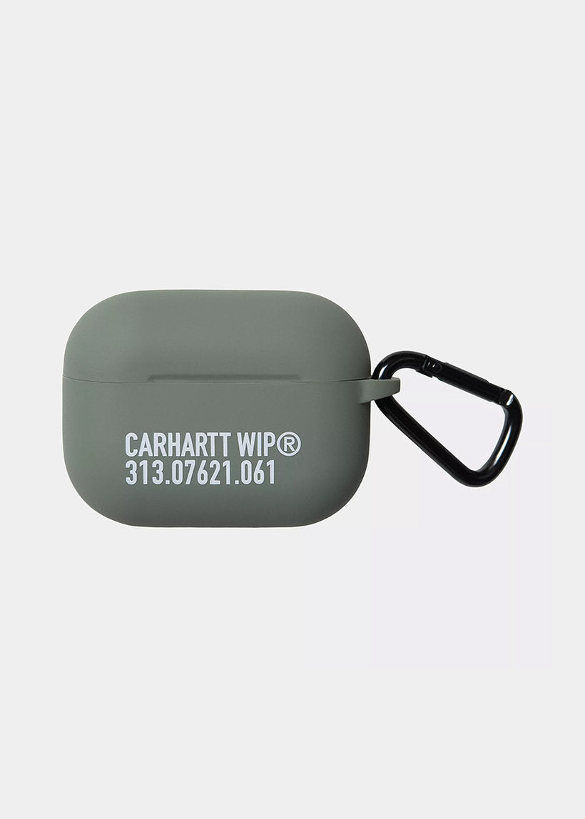 Carhartt WIP I034916 Tour APP smoke green/grey silicone airpods case