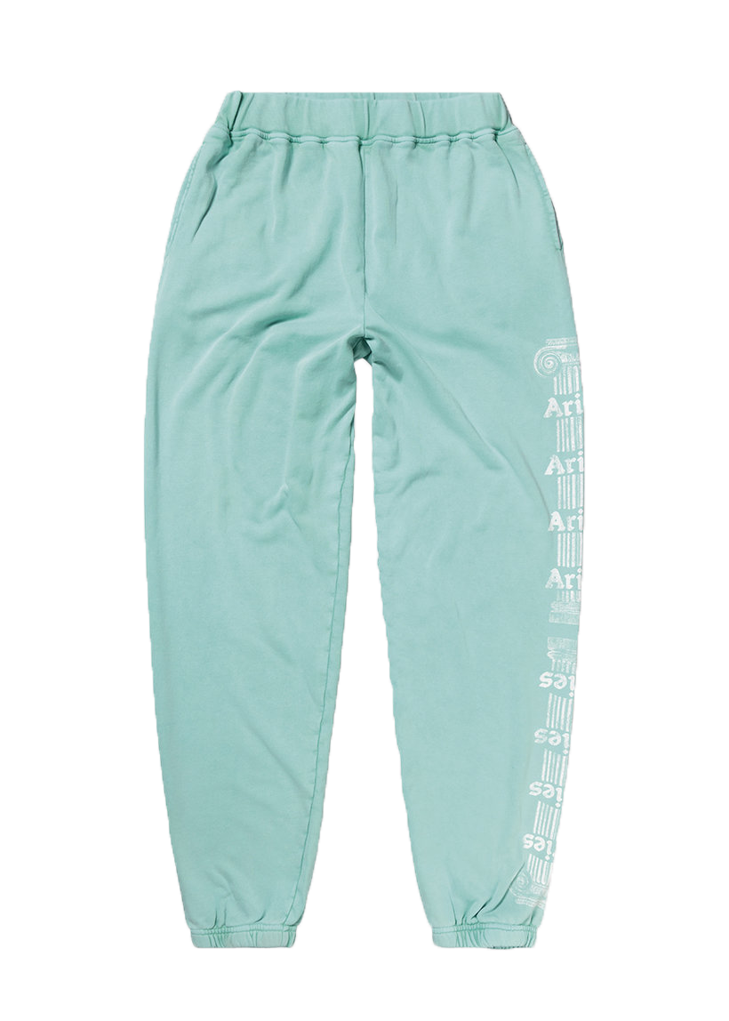 Aries Ancient Column aged acqua sweatpants