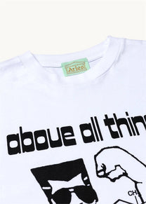 Aries Be A Man white tee