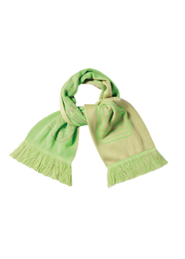 Aries Column fluoro green scarf