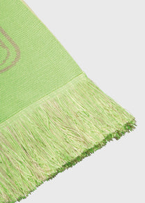 Aries Column fluoro green scarf