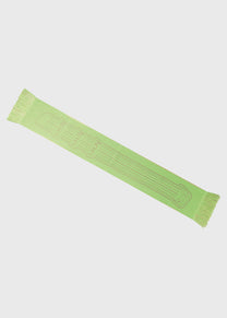 Aries Column fluoro green scarf