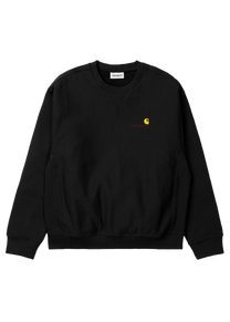Carhartt WIP I025475 American Script black sweat