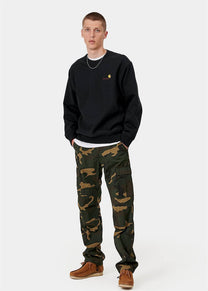 Carhartt WIP I025475 American Script black sweat