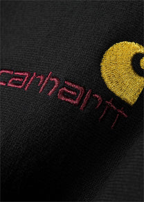 Carhartt WIP I025475 American Script black sweat