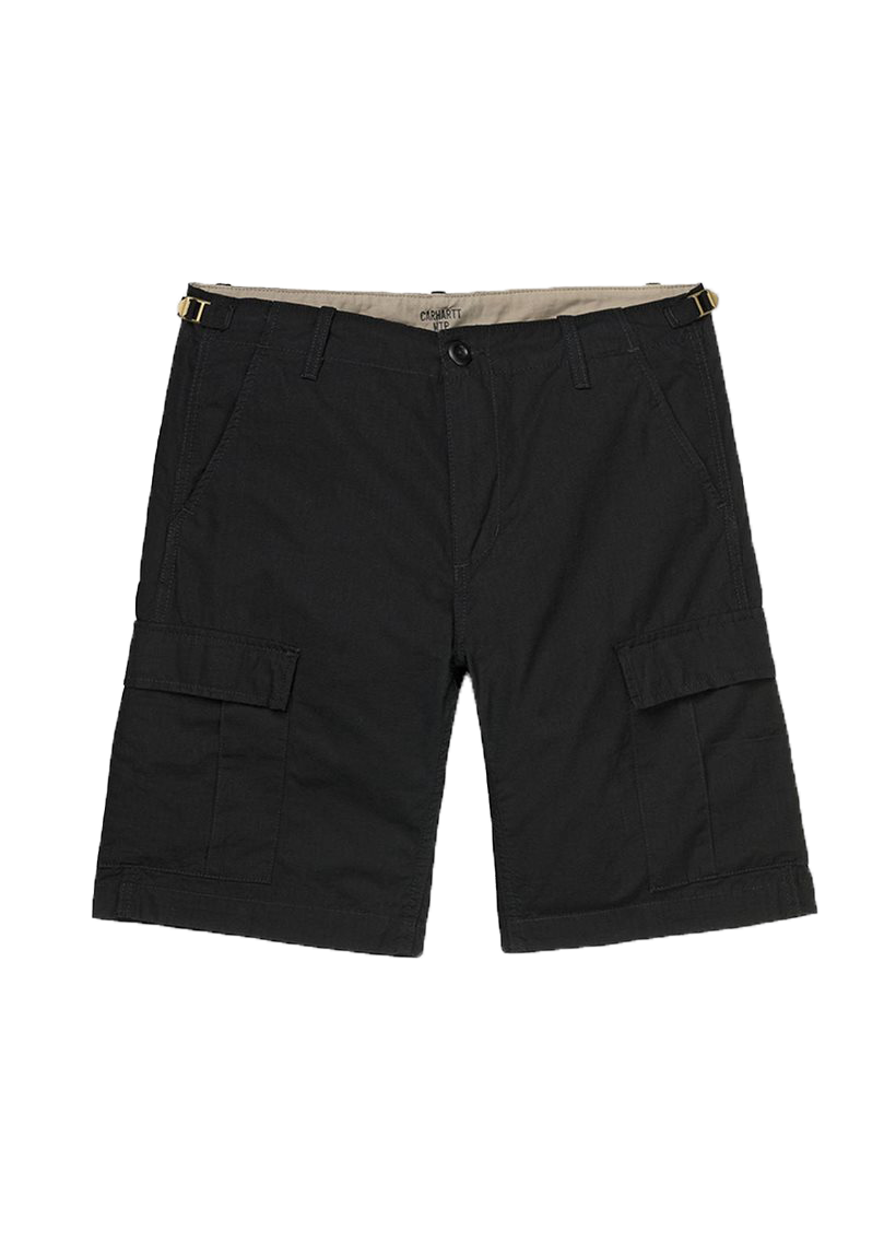 Carhartt WIP I028245 Aviation black rinsed shorts