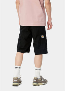 Carhartt WIP I028245 Aviation black rinsed shorts