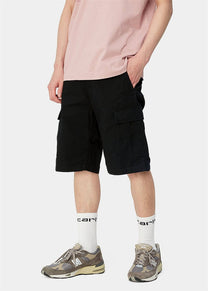 Carhartt WIP I028245 Aviation black rinsed shorts