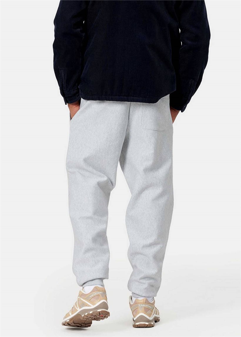 Carhartt WIP I027042 American Script ash heather jogging pants