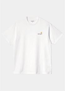 Carhartt WIP I029956 American Script white S/S tshirt