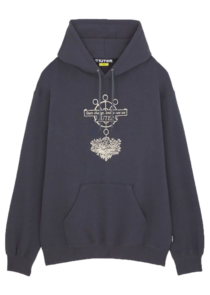 Iuter Astro asphalt hoodie