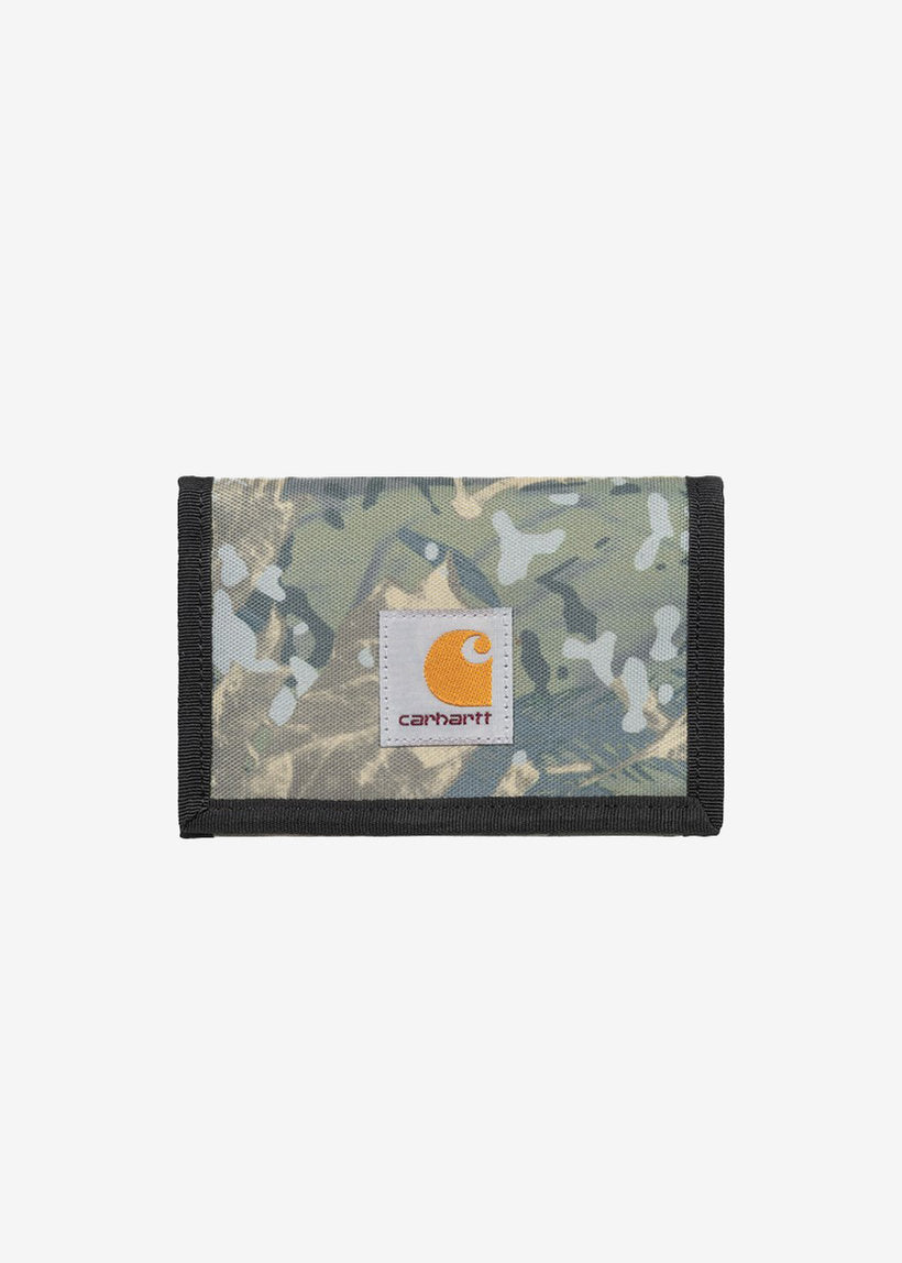 Carhartt WIP I031471 Alec camo combi green wallet