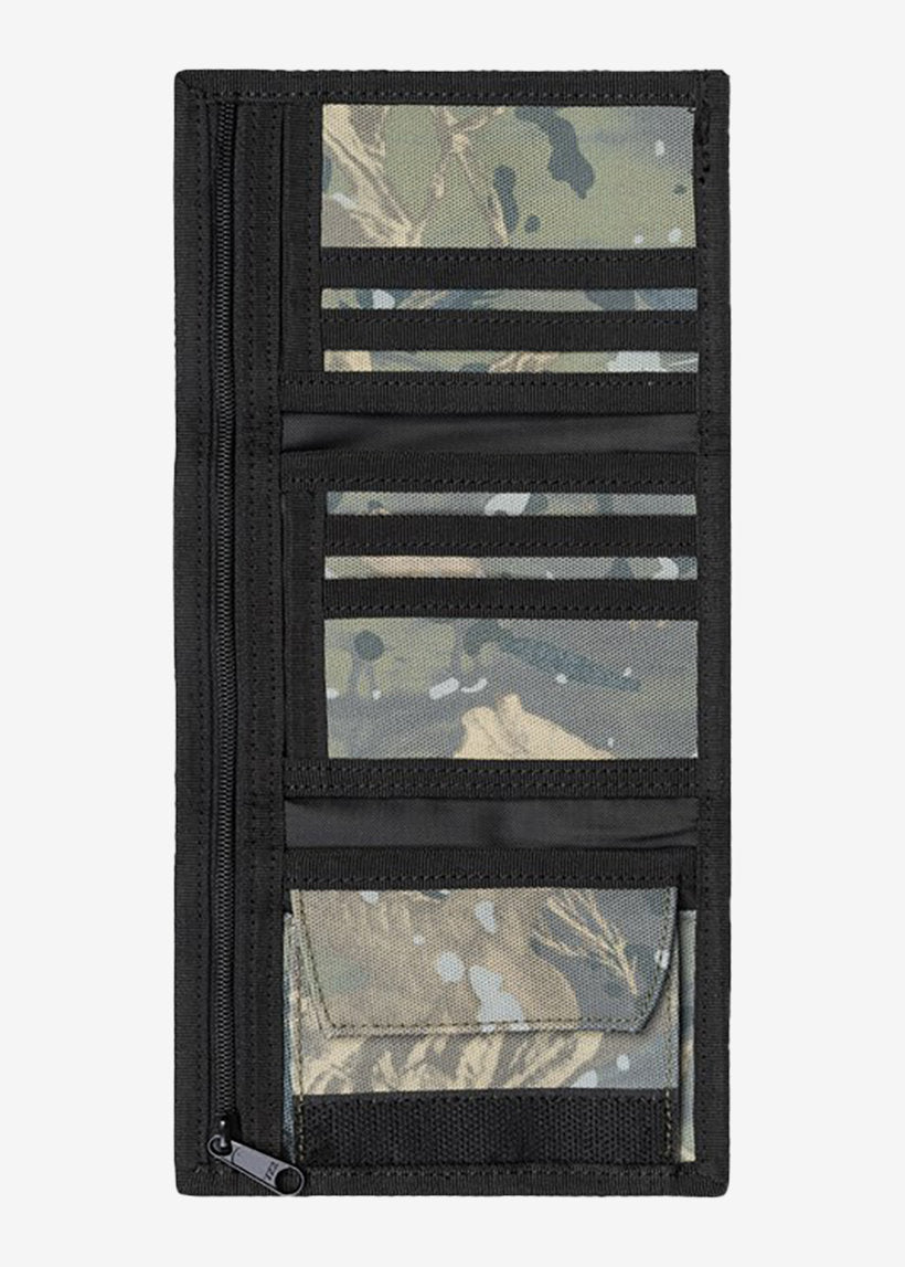 Carhartt WIP I031471 Alec camo combi green wallet