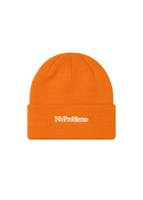 No Problemo Mini Problemo orange beanie