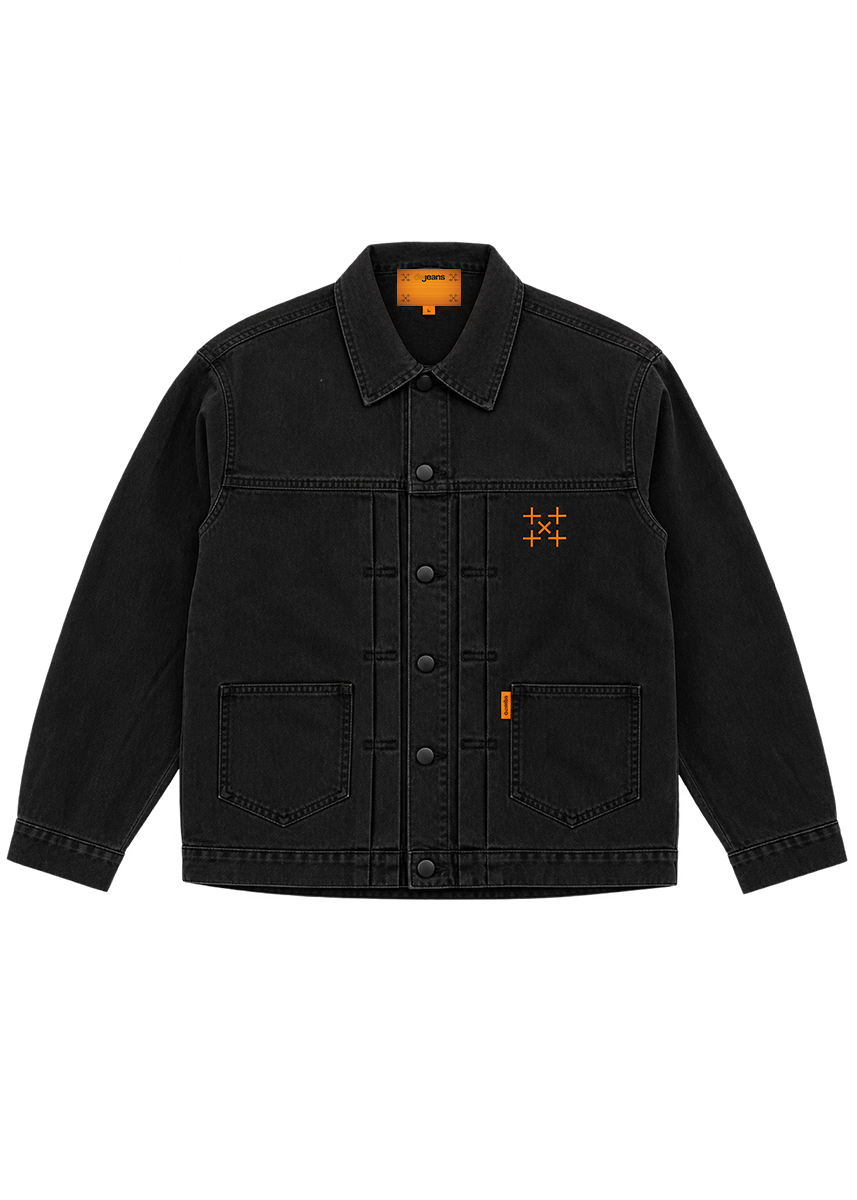 DM Jeans canvas jacket black