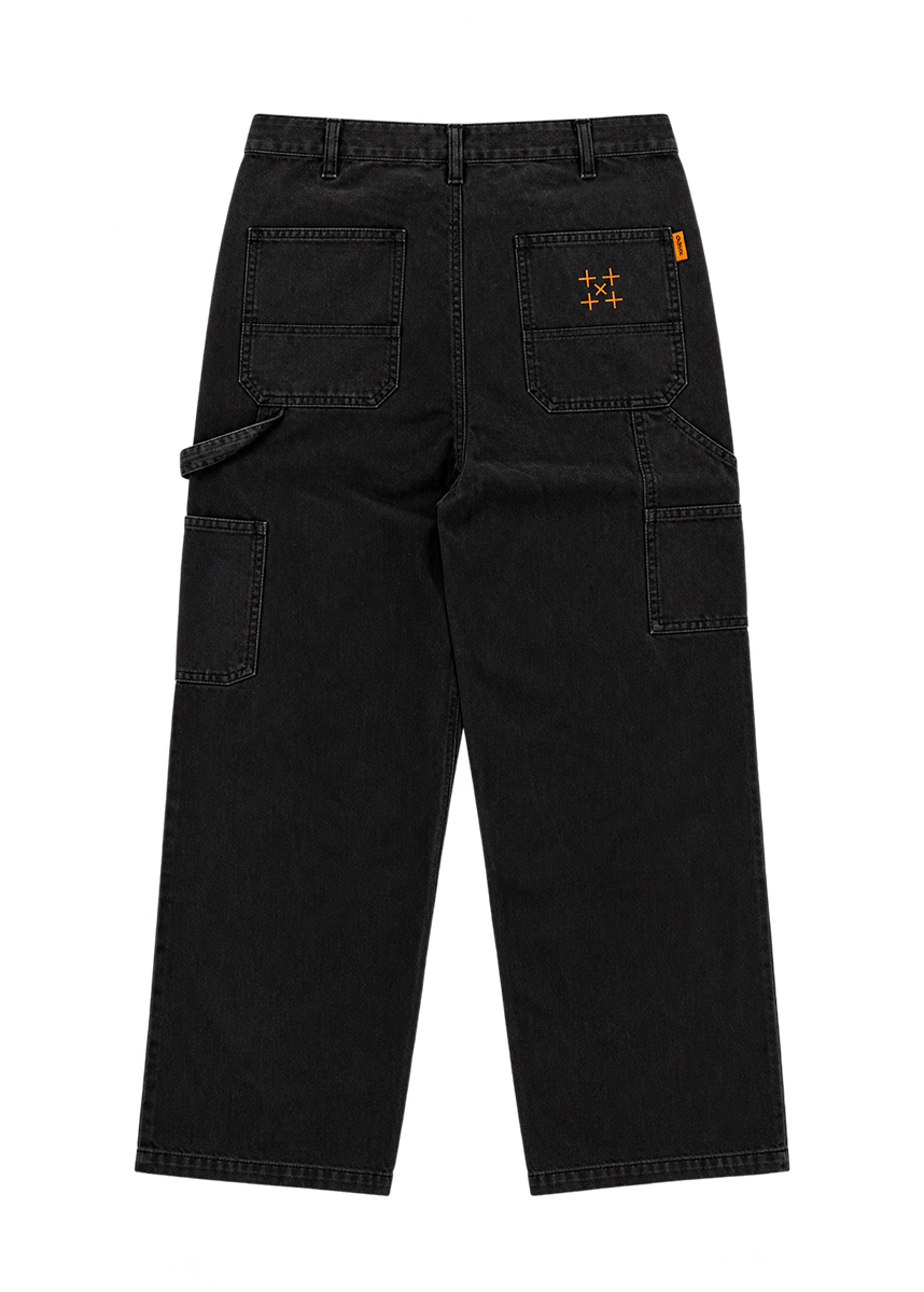 DM Jeans canvas pant black
