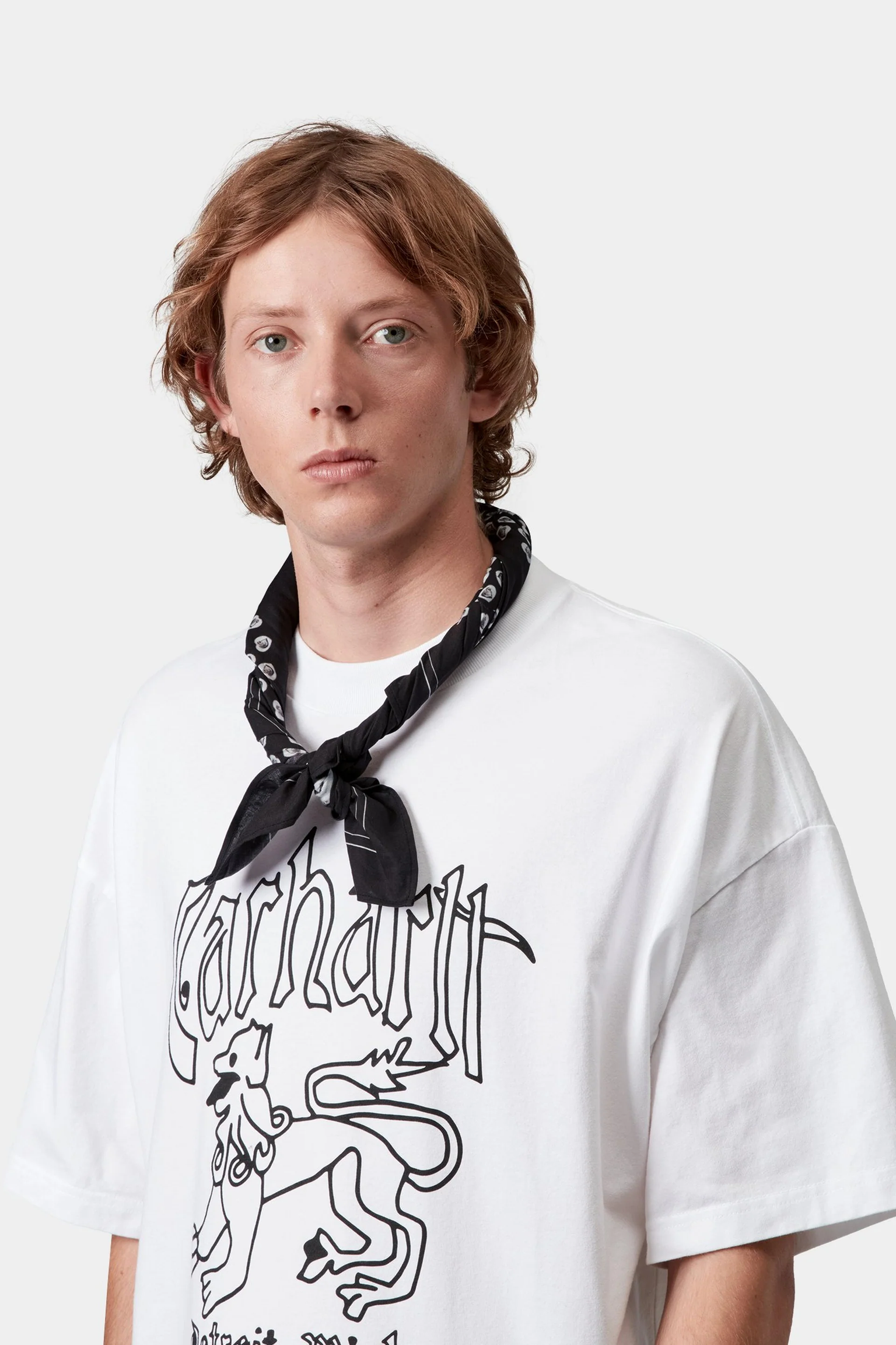 Carhartt WIP I035746 Heart To Hartt black bandana