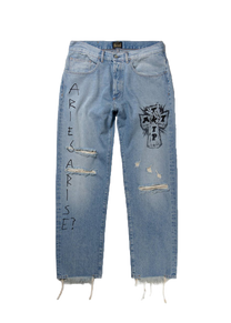 Aries Metal Trip batten blue jean