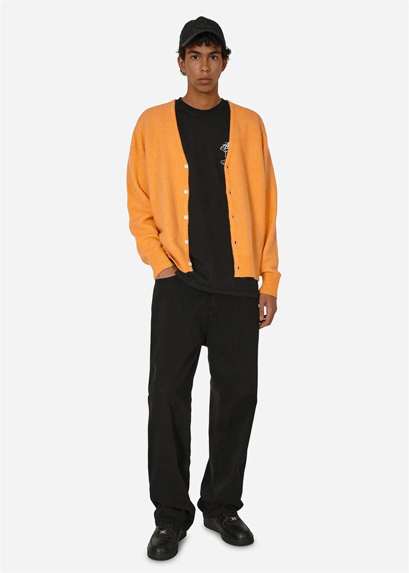 Stüssy 117207 peach brushed cardigan