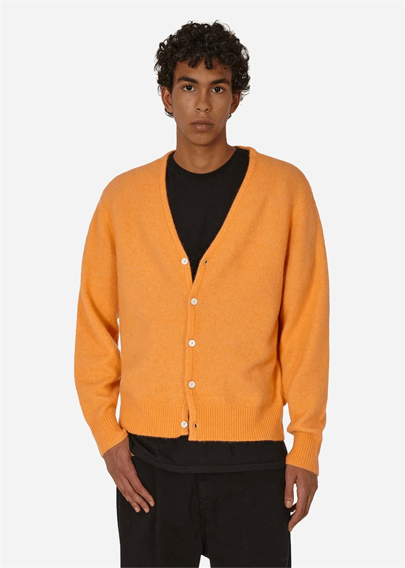 Stüssy 117207 peach brushed cardigan