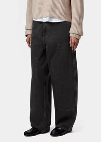 Carhartt WIP I034635 W' Brandon Double Knee black stone washed pants
