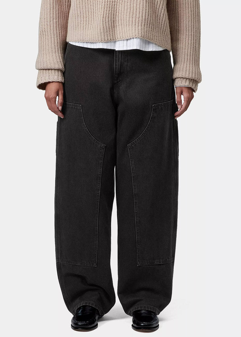 Carhartt WIP I034635 W' Brandon Double Knee black stone washed pants