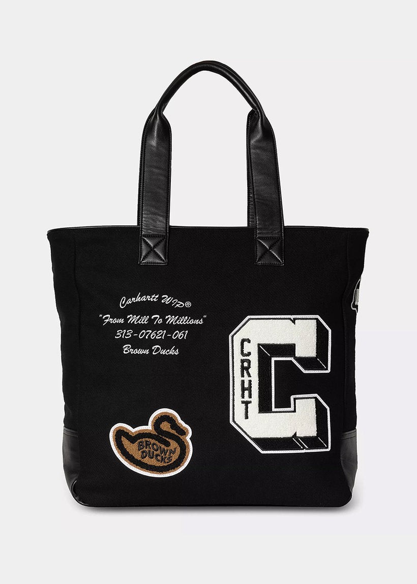 Carhartt WIP I033799 Brown Ducks black/black tote