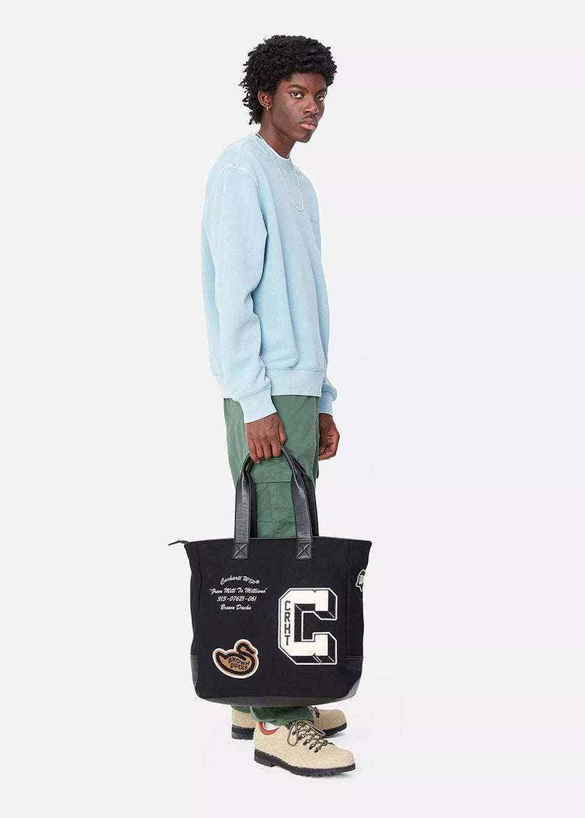 Carhartt WIP I033799 Brown Ducks black/black tote
