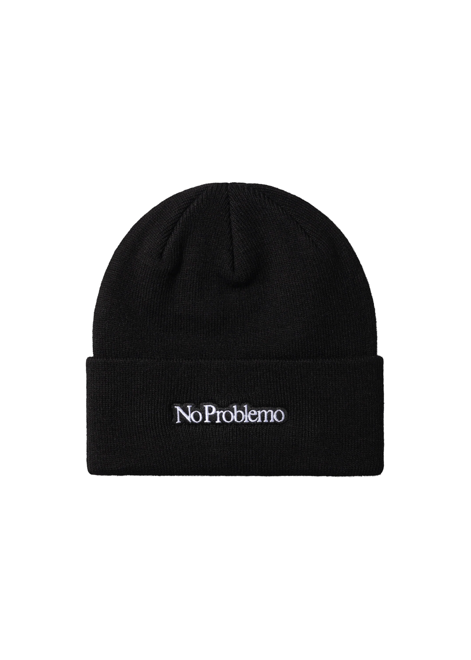 No Problemo Mini Problemo black beanie