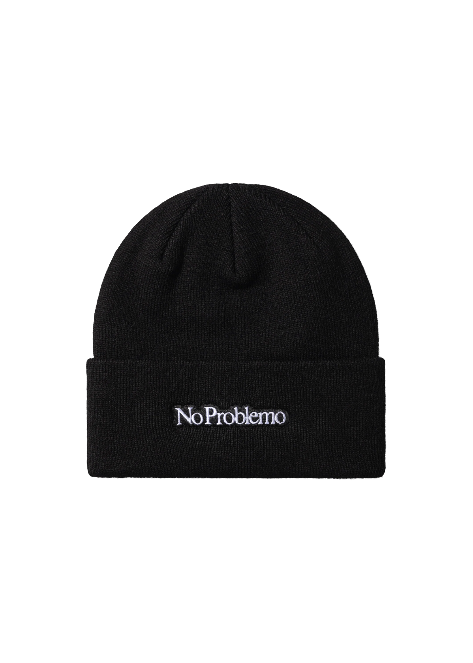 No Problemo Mini Problemo black beanie