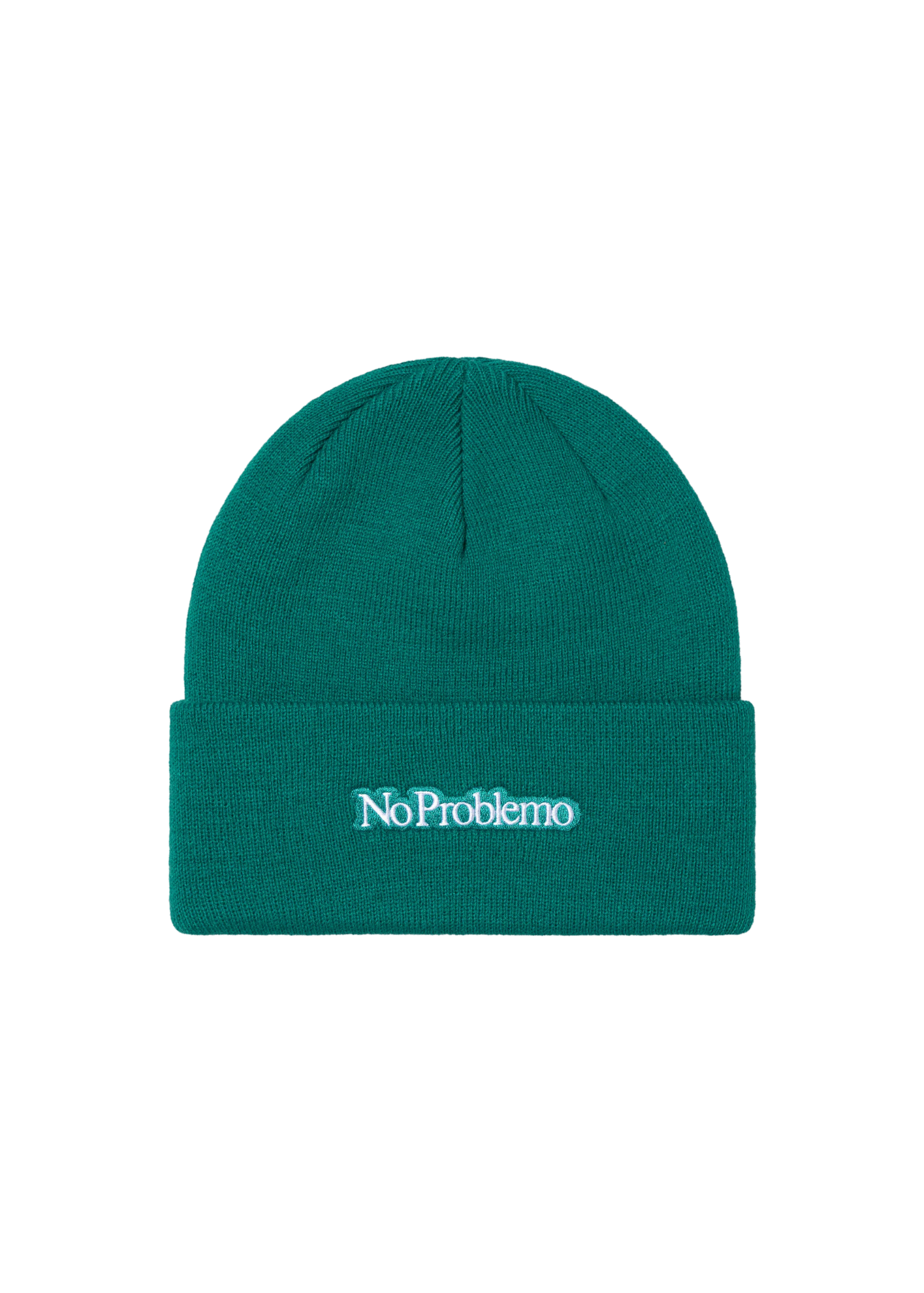 No Problemo Mini Problemo green beanie