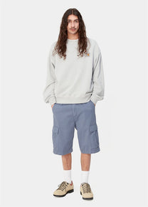 Carhartt WIP I031517 Regular cargo bay blue garment dyed shorts