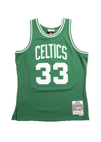 Mitchell &amp; Ness NBA Swingman road jersey Boston Celtics 85 Larry Bird Green