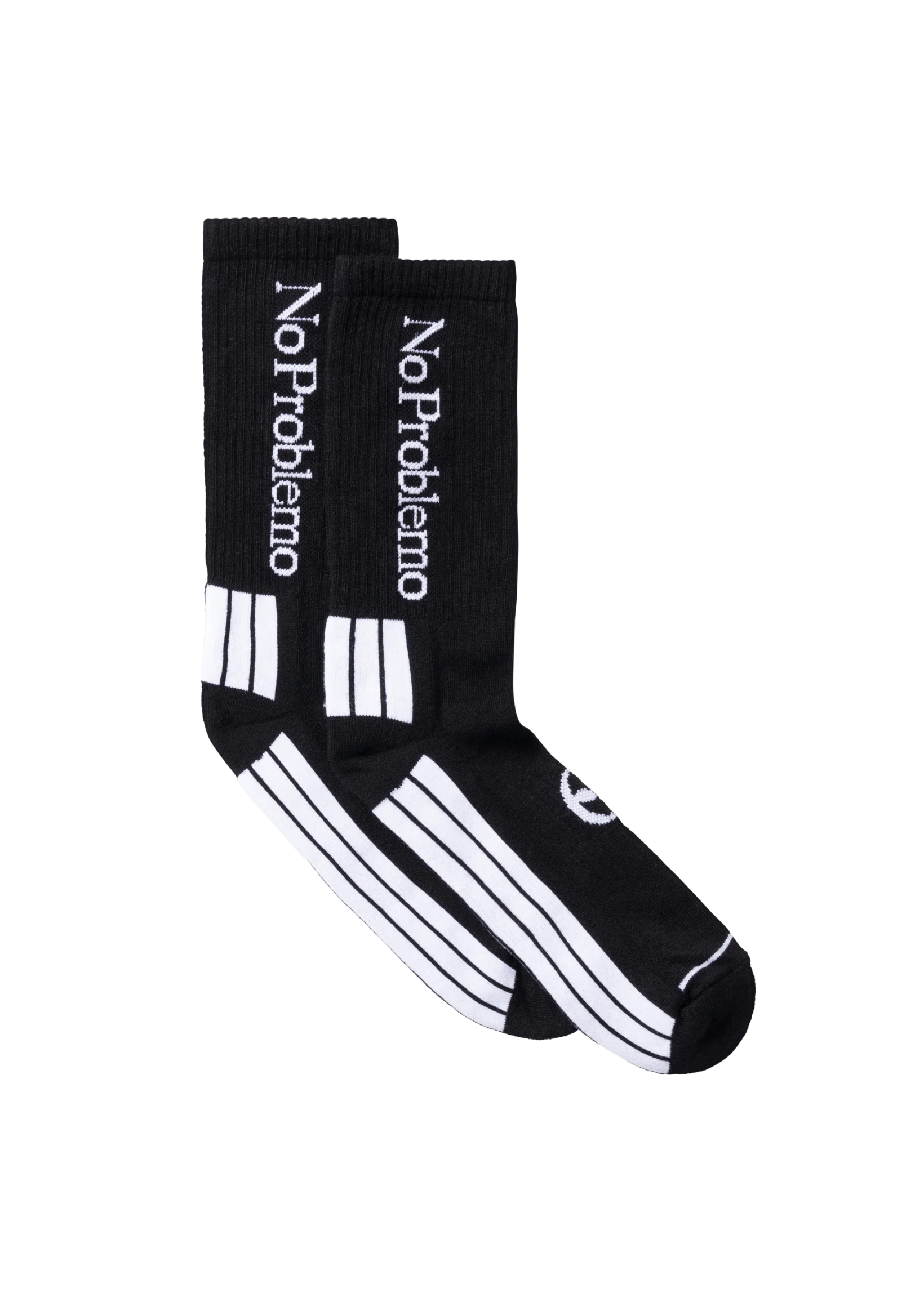 No Problemo black socks