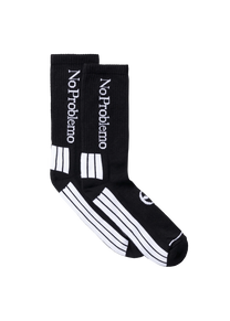 No Problemo black socks