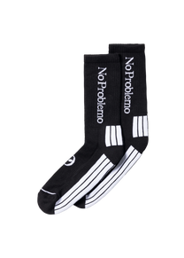 No Problemo black socks