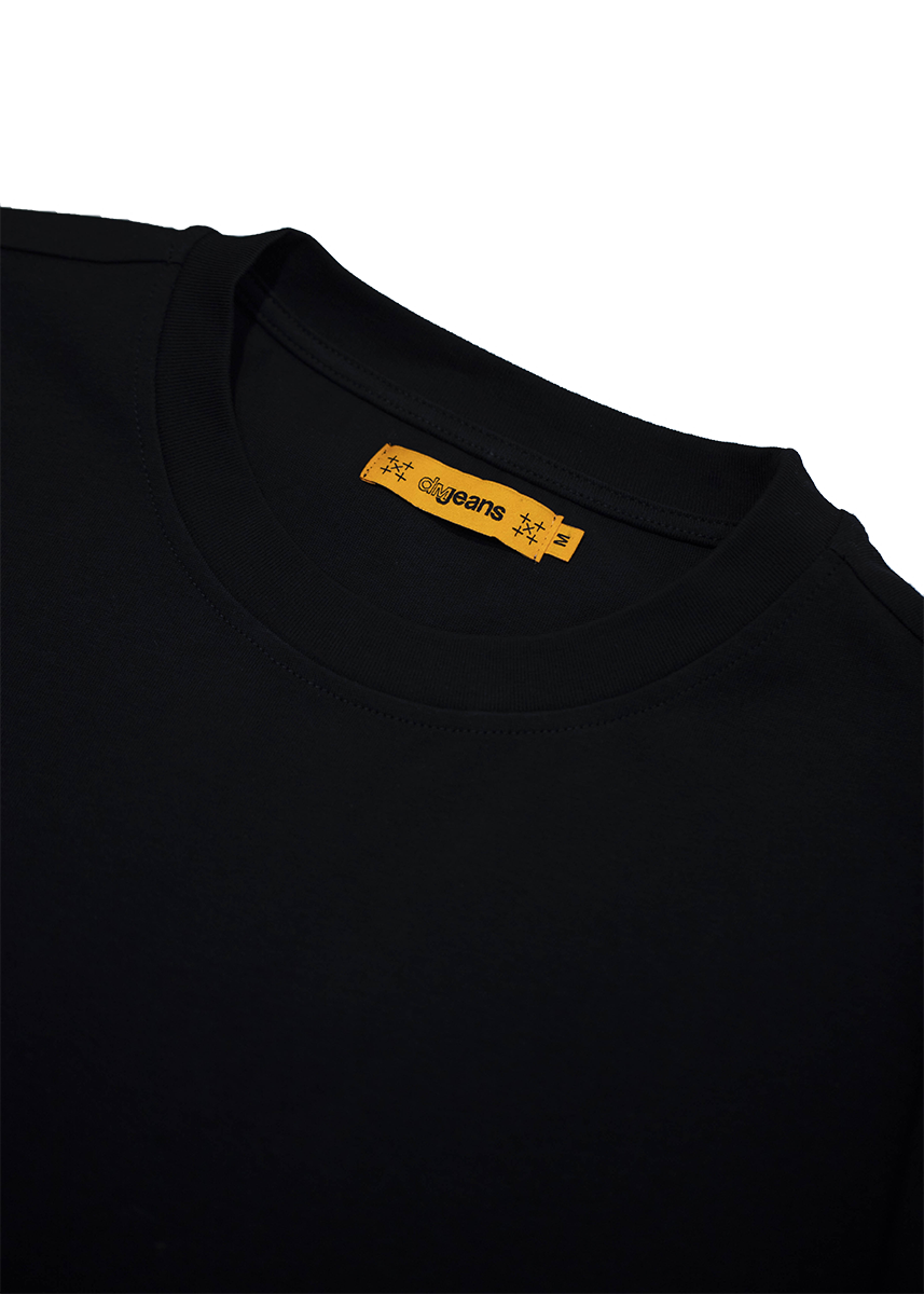 DM Jeans boxy fit black tshirt