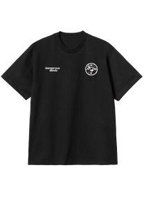 Kaluves Agrioxoiros black/white tee