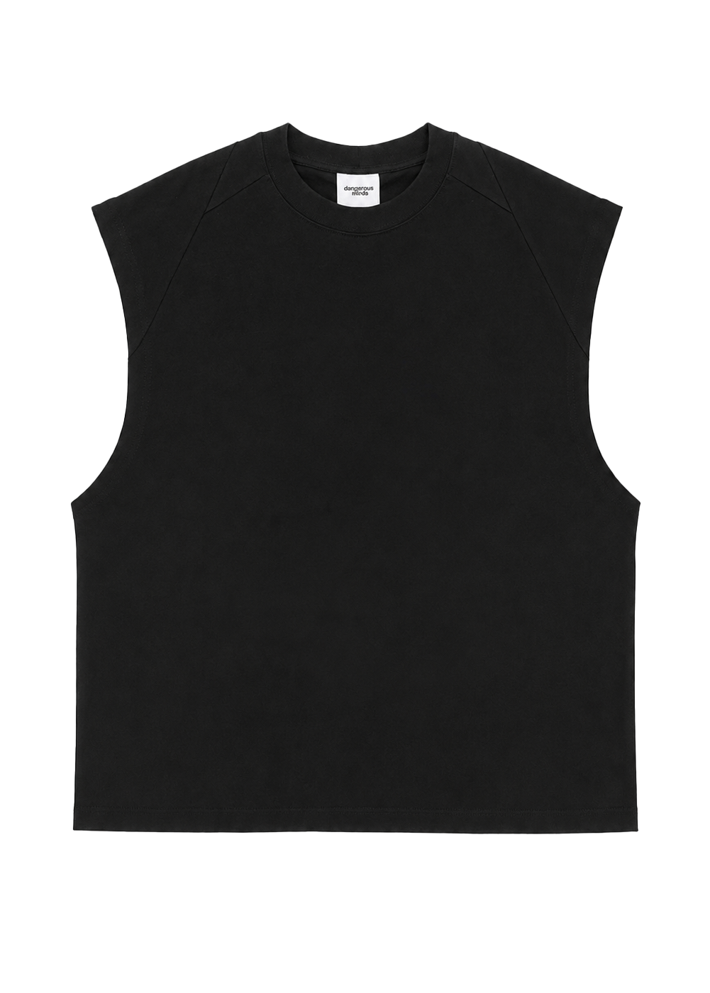Dangerous Minds loose black sleeveless tshirt