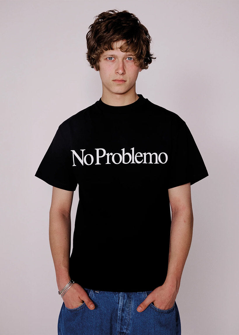 No Problemo black SS tee