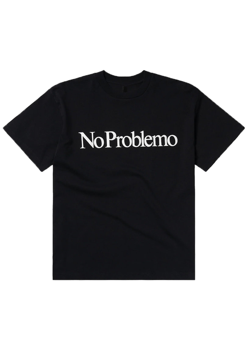 No Problemo black SS tee