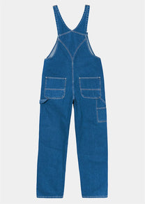 Carhartt WIP I022946 Bib blue stone washed overalls