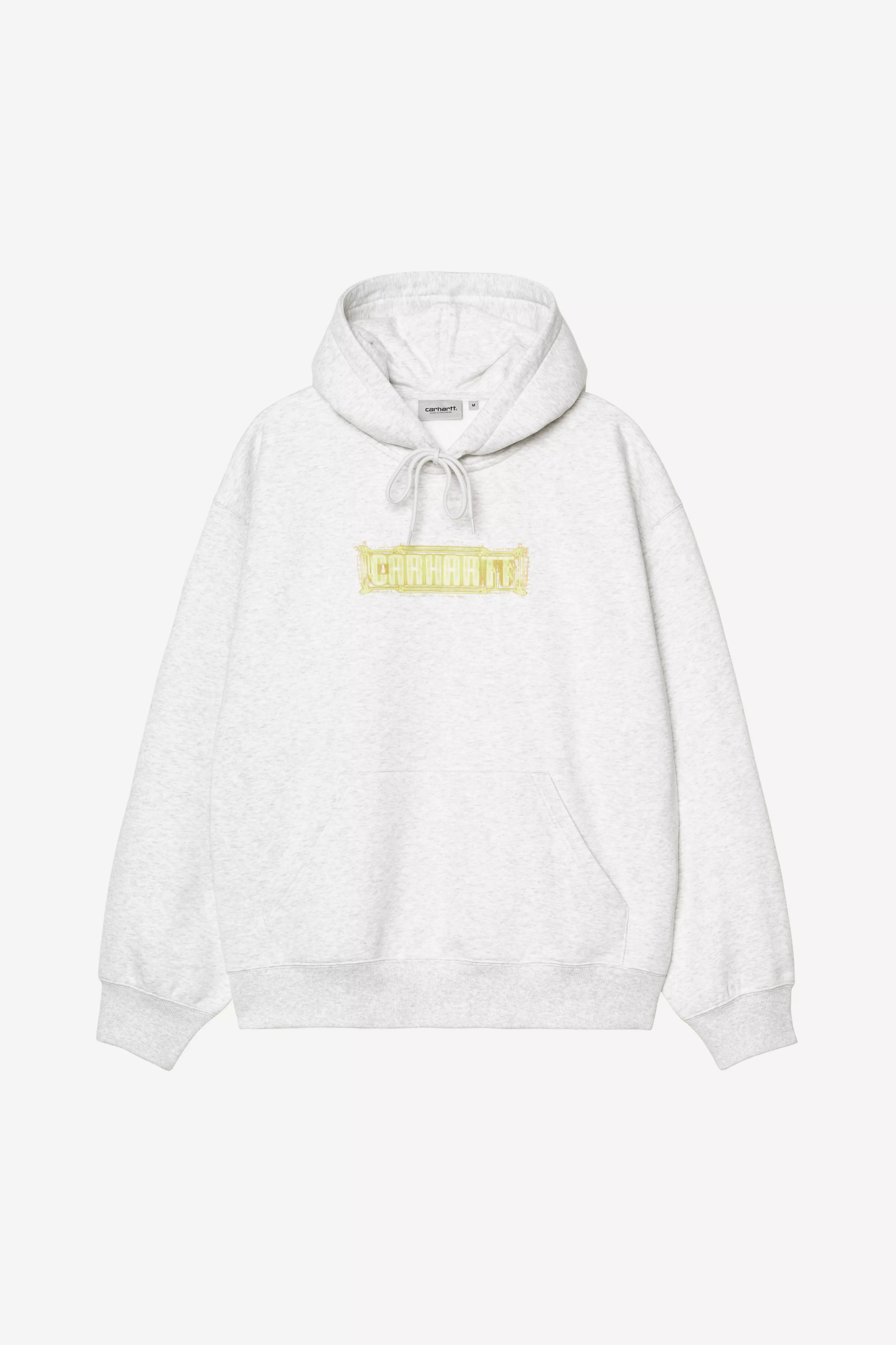 Carhartt WIP I035610 Electric Boogie ash heather hooded sweat