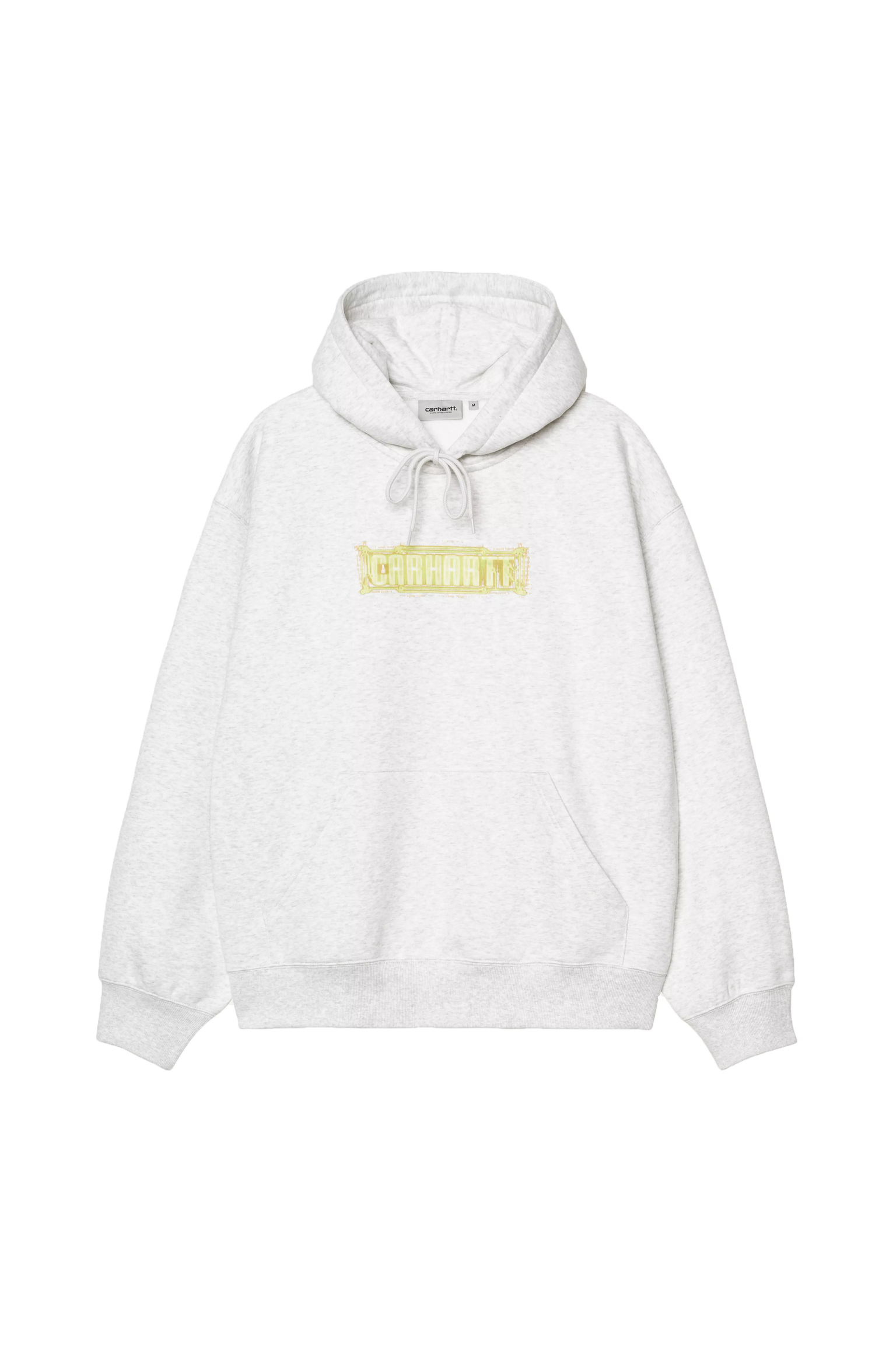 Carhartt WIP I035610 Electric Boogie ash heather hooded sweat