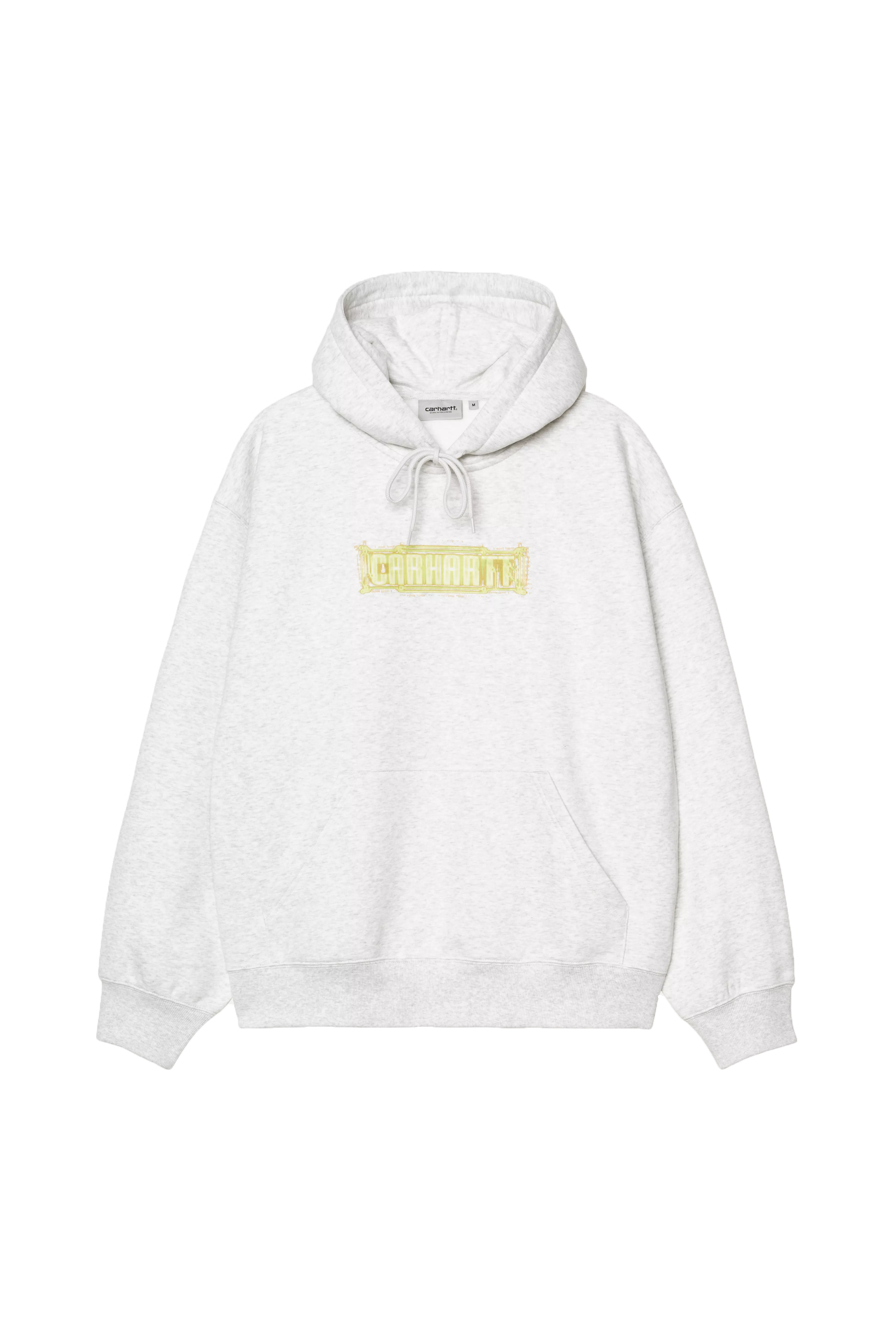 Carhartt WIP I035610 Electric Boogie ash heather hooded sweat